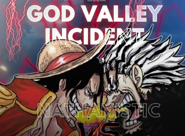 Ilustrasi One Piece 1160 insiden Lembah Dewa. [Instagram]